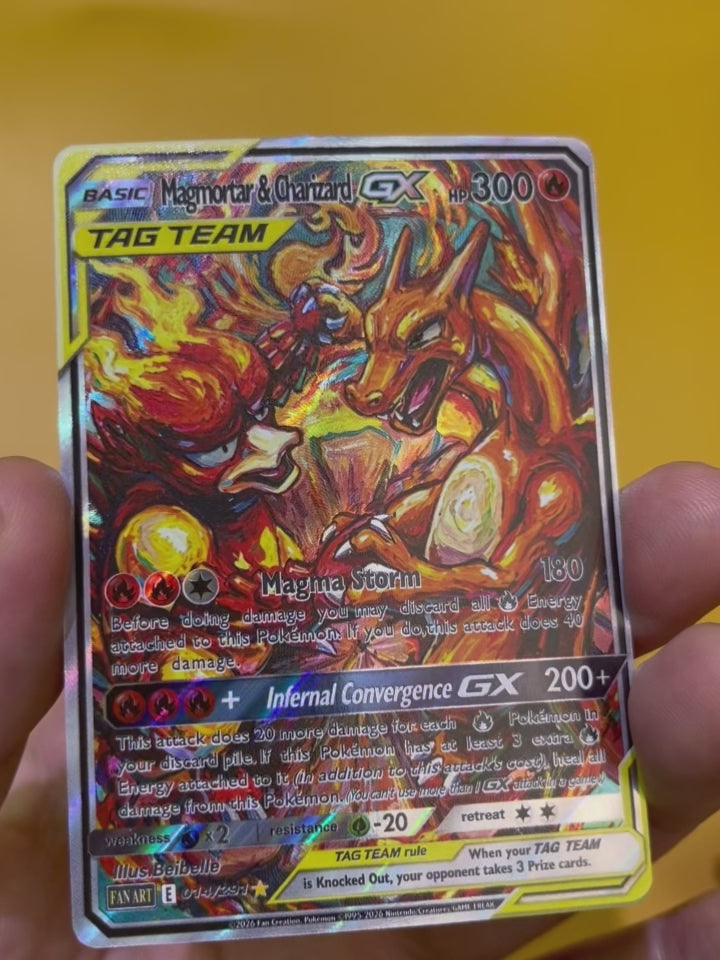 Magmortar & Charizard--Y342
