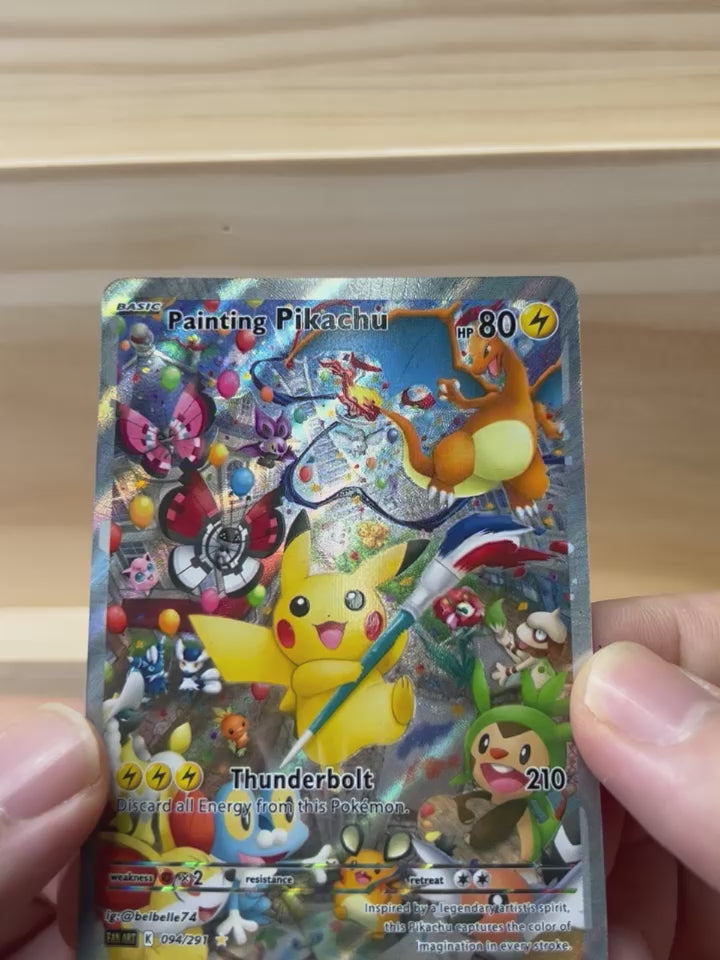 Painting Pikachu*-Y643