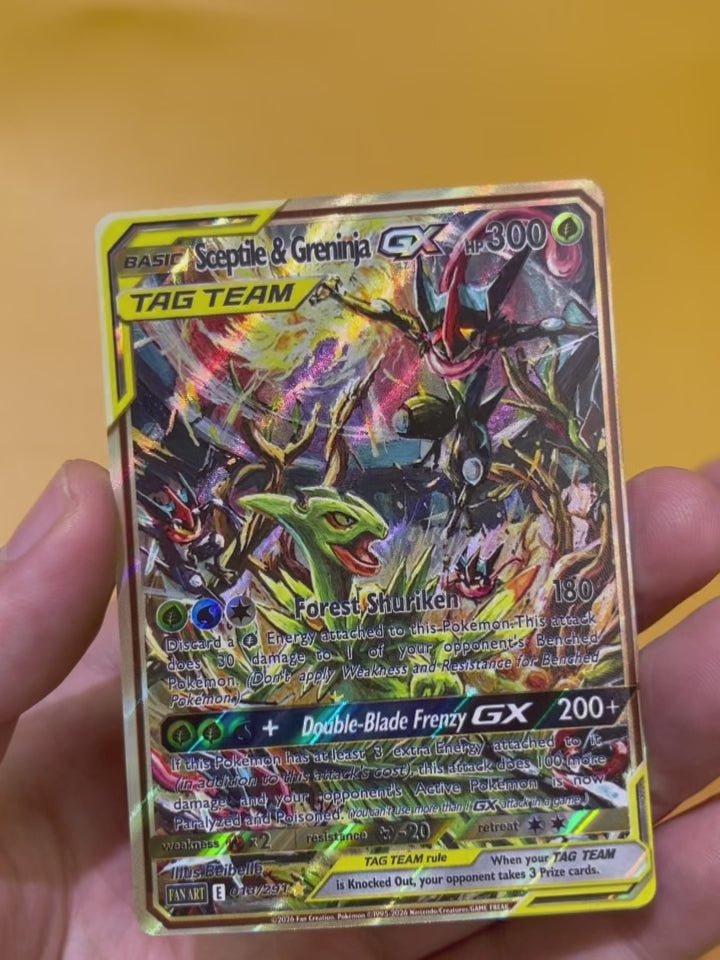 Sceptile & Greninja--Y341