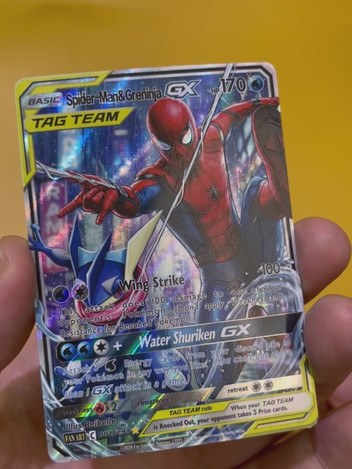 Spider-Man & Greninja--Y316