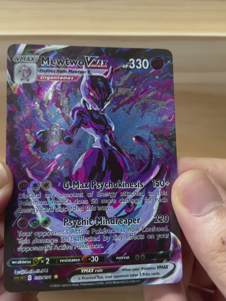 Mewtwo VMAX*-Y522