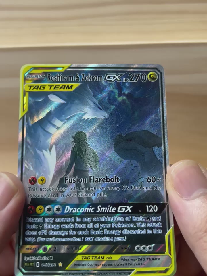 Reshiram & Zekrom GX*-Y605
