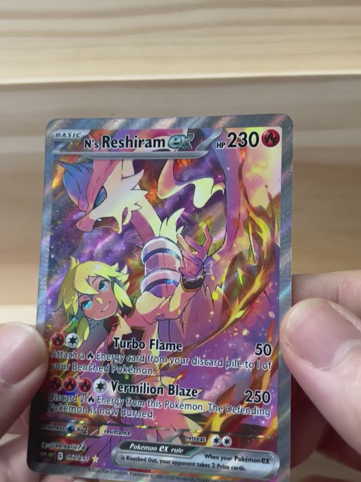 N's Reshiram ex*-Y625