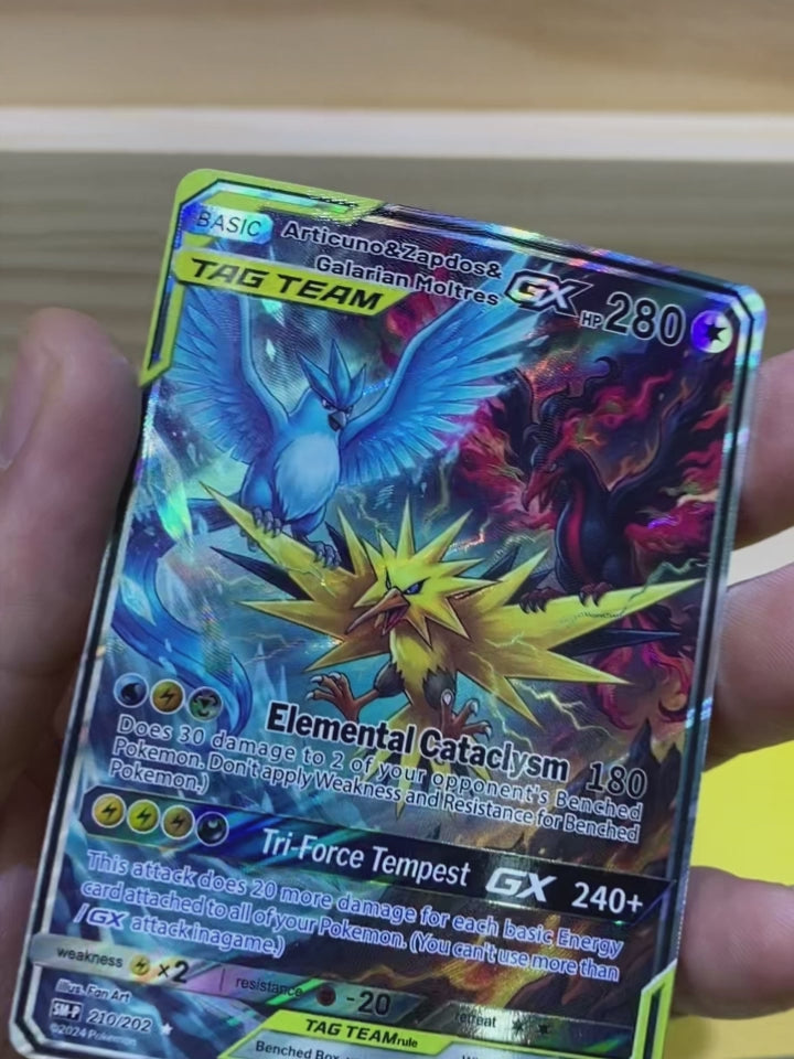 Articuno&Zapdos&Galarian Moltres GX--Y016