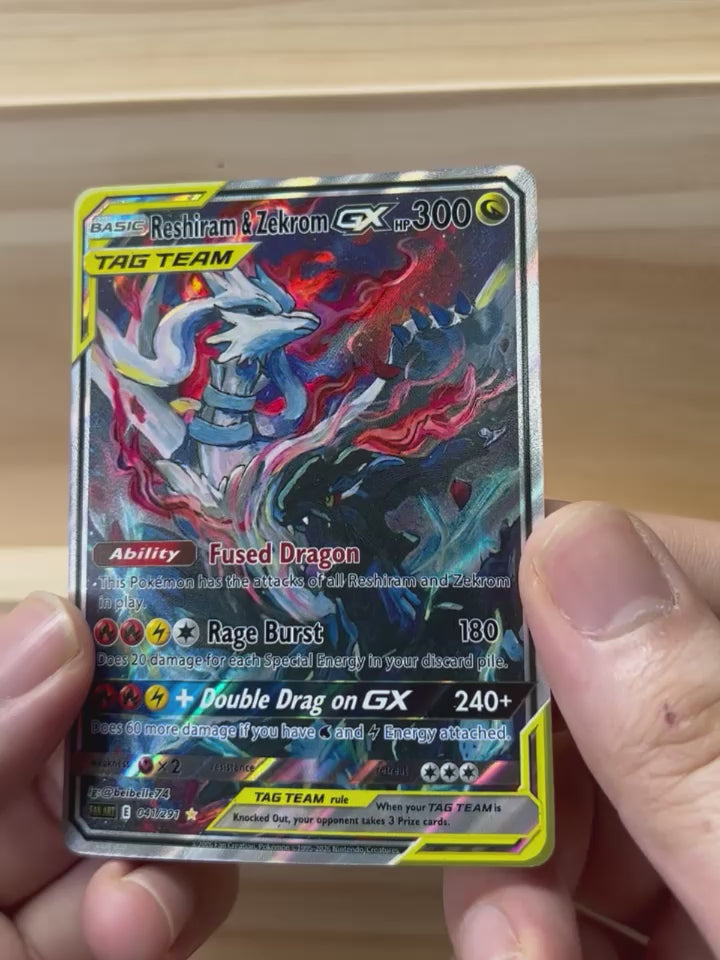 Reshiram & Zekrom GX*-Y602