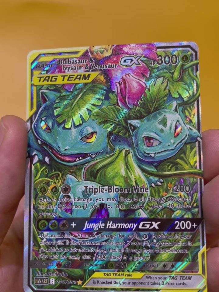 Bulbasaur & Ivysaur & Venusaur--Y343
