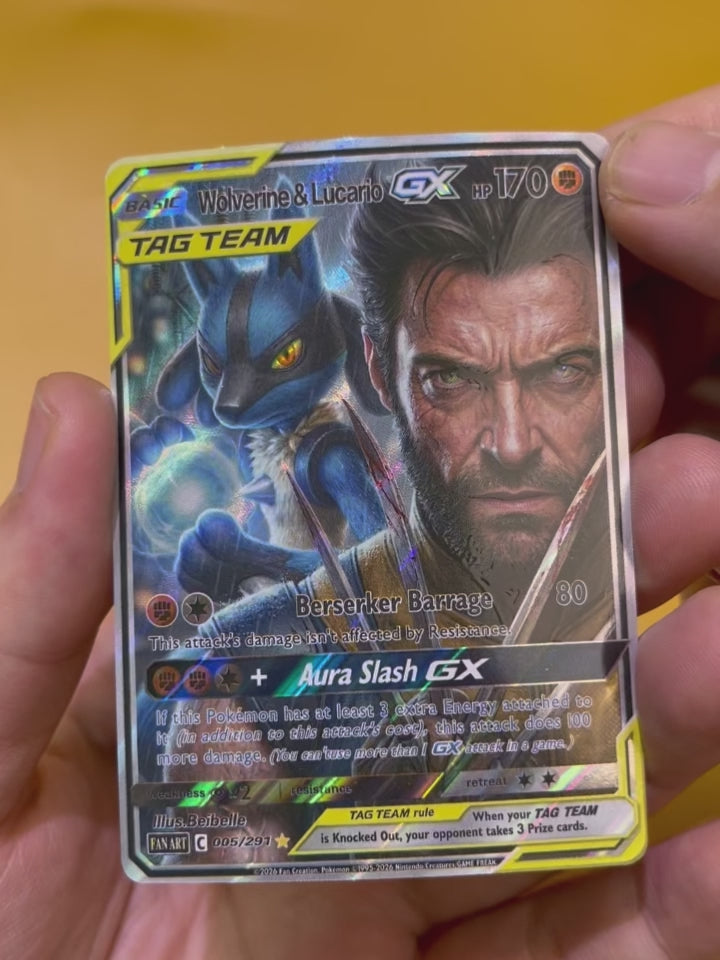 Wolverine & Lucario--Y320