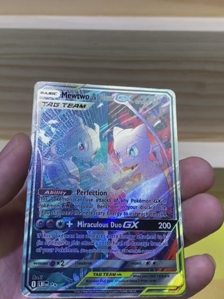 Mewtwo&Mew GX--Y134