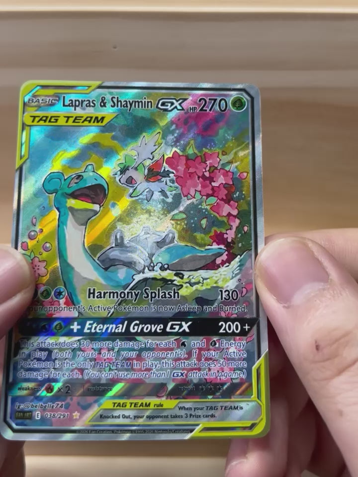 Lapras & Shaymin GX*-Y506
