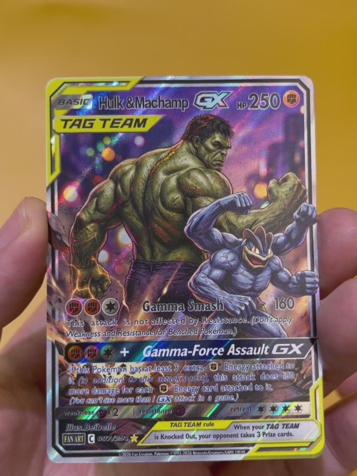 Hulk & Machamp--Y322