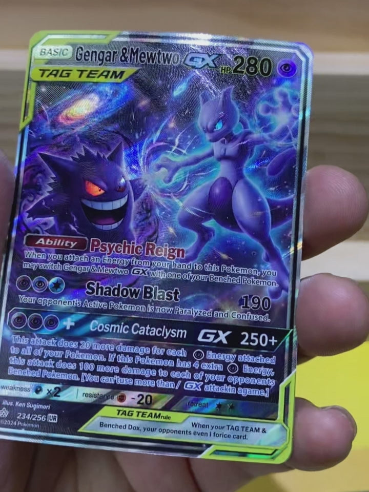 Gengar&Mewtwo GX--Y012