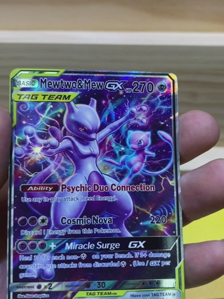 Mewtwo&Mew GX--Y004
