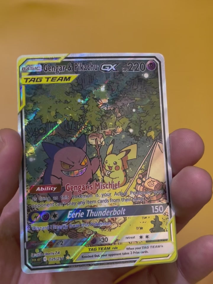 Gengar & Pikachu*-Y405
