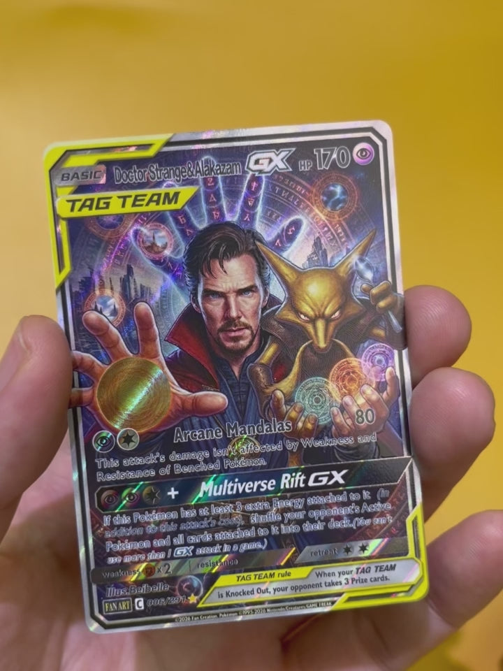 Doctor Strange & Alakazam--Y321