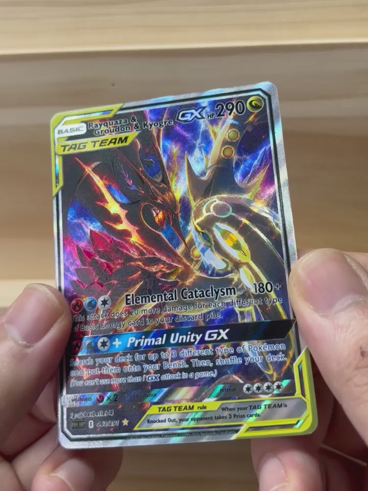 Rayquaza & Groudon & Kyogre GX*-Y613