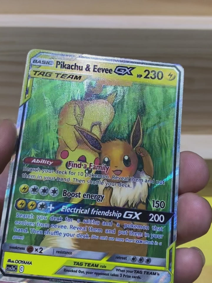 Pikachu&Eevee GX--Y149