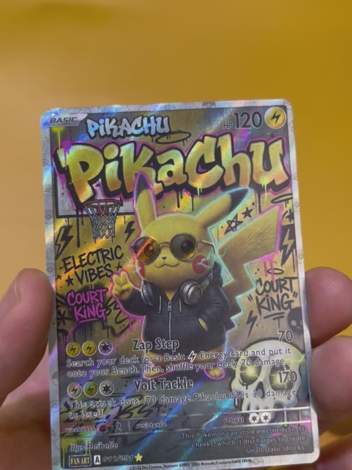 Pikachu Graffiti Style--Y311