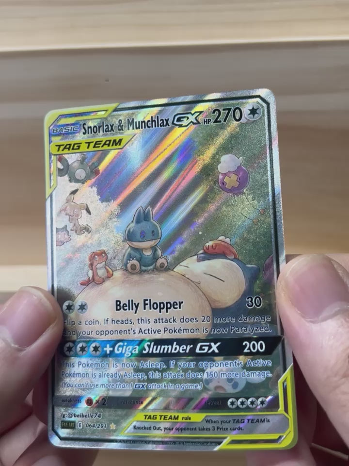 Snorlax & Munchlax GX*-Y614