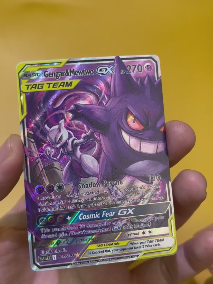 Gengar & Mewtwo--Y330