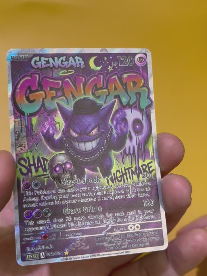 Gengar Graffiti Style--Y308