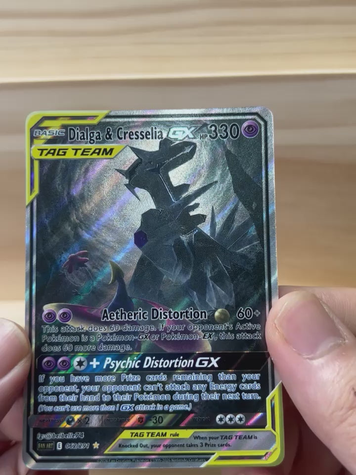 Dialga & Cresselia GX*-Y612