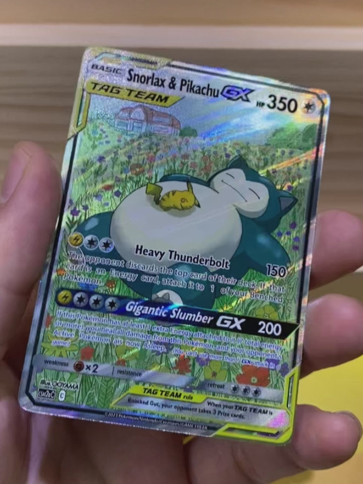 Snorlax&Pikachu GX--Y131