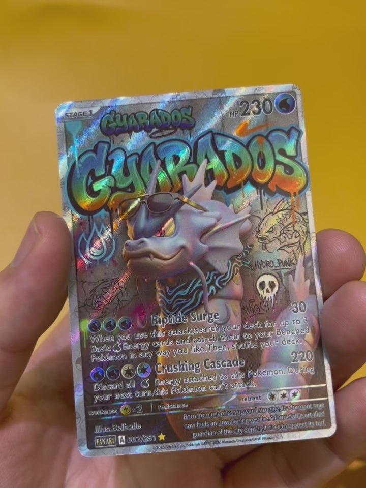 Gyarados Graffiti Style--Y302