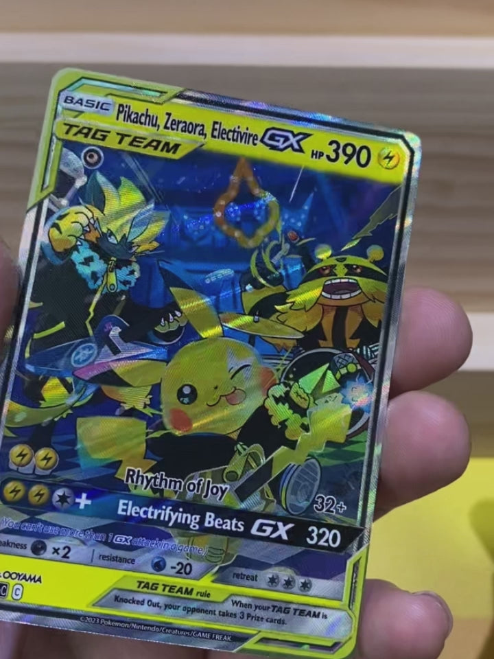 Pikachu&Zeraora&Electivire GX--Y142