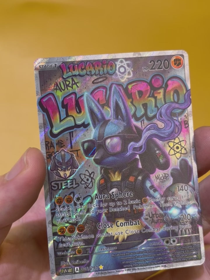 Lucario Graffiti Style--Y306