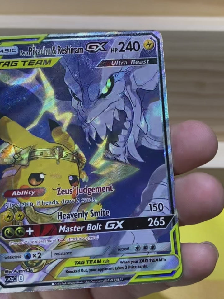 Zeus Pikachu&Reshiram GX--Y141
