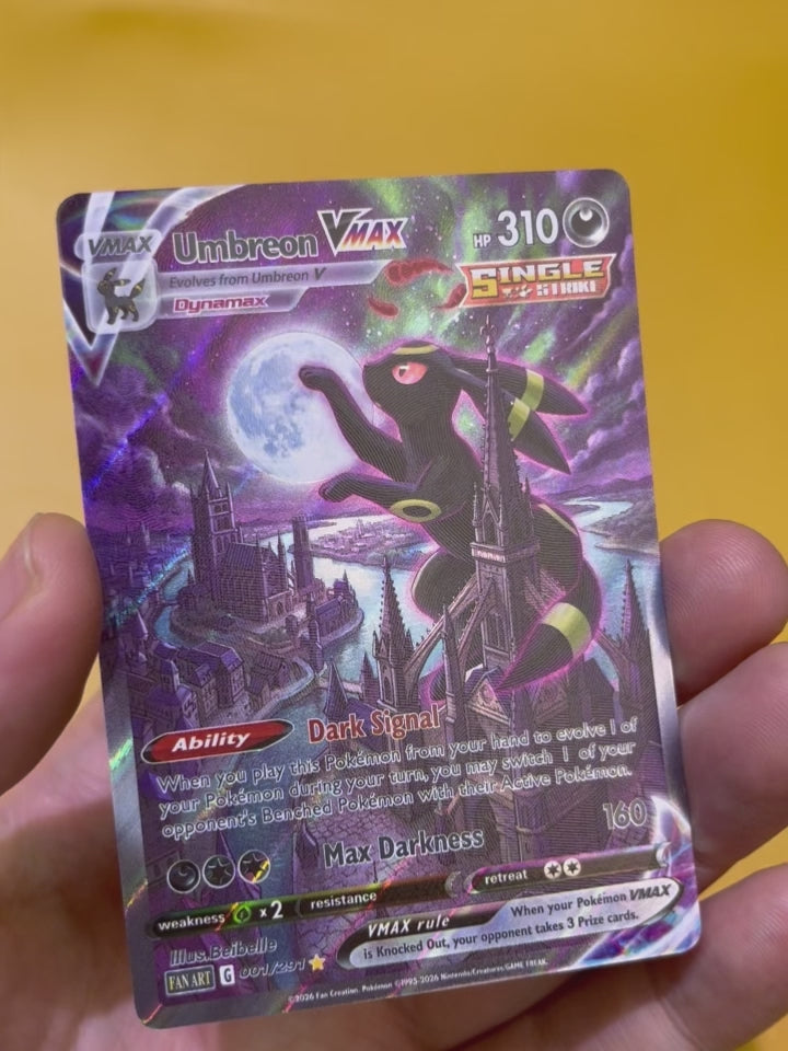 Umbreon VMAX Official-style--Y354