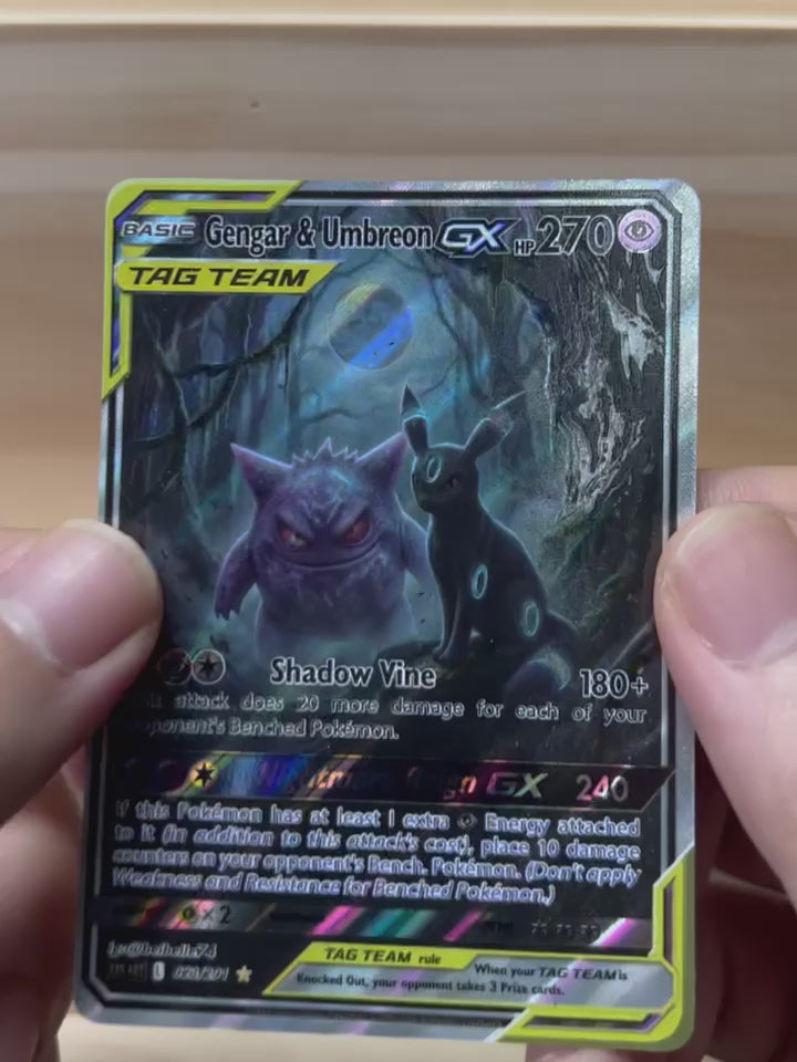 Gengar & Umbreon GX*-Y544