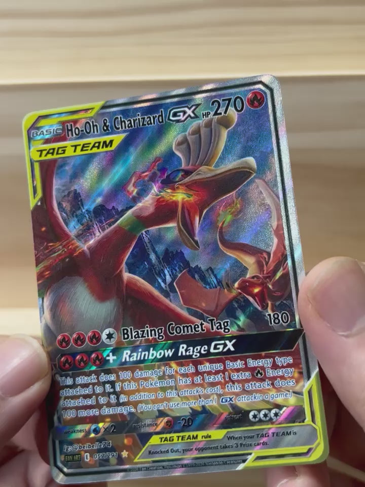 Ho-Oh & Charizard GX*-Y610