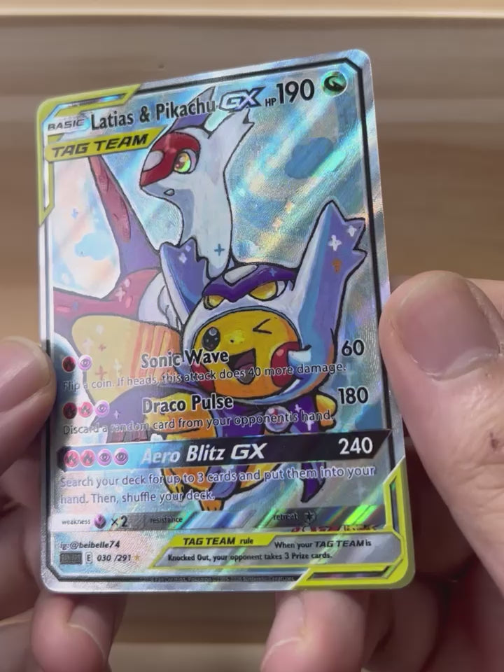 Latias & Pikachu GX*-Y504