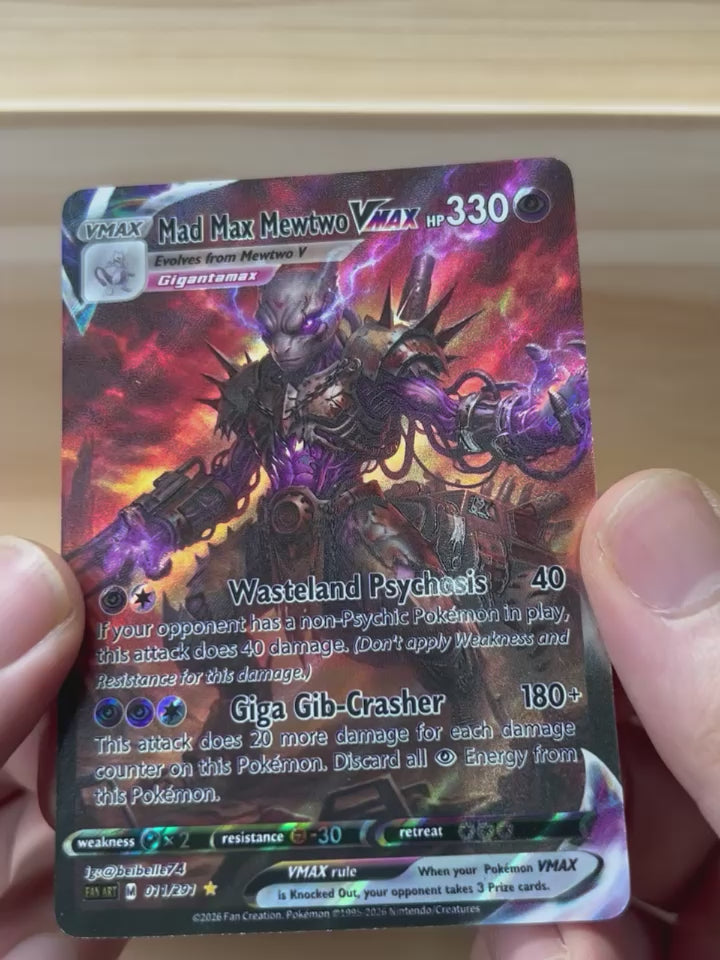 Mad Max Mewtwo VMAX*-Y548