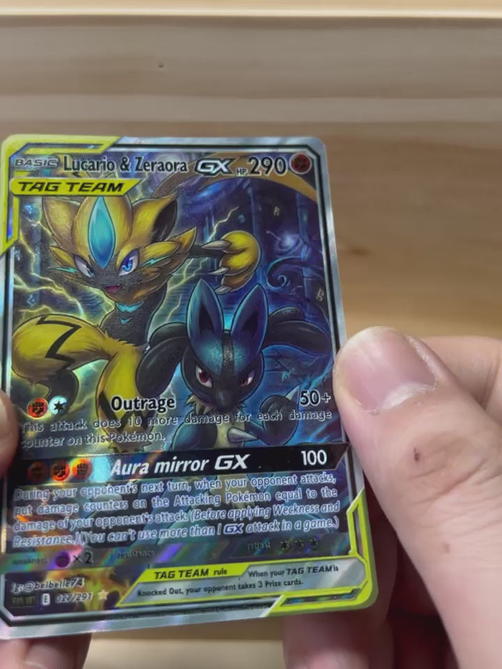 Lucario & Zeraora GX*-Y501