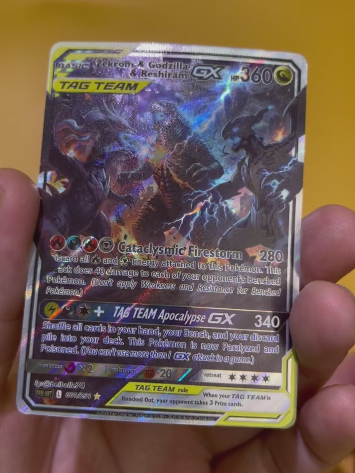 Zekrom & Godzilla & Reshiram*-Y438