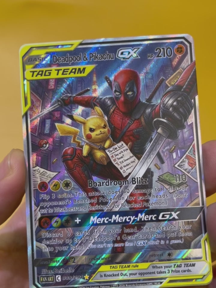 Deadpool & Pikachu--Y323