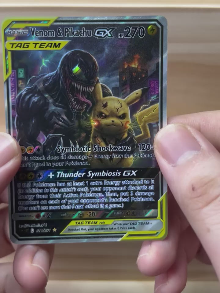Venom & Pikachu GX*-Y533