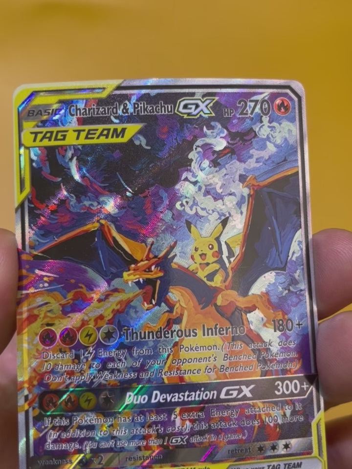 Charizard & Pikachu--Y345