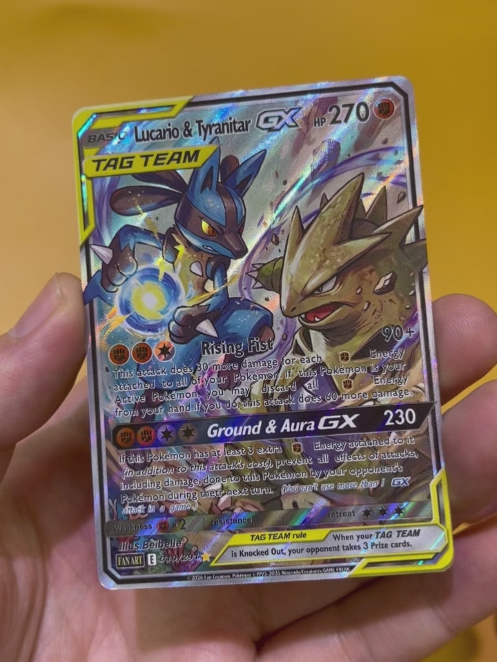 Lucario & Tyranitar--Y338